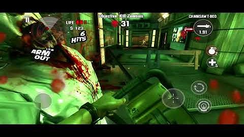 51 Zombies👺👹☠ attack on me togeather ..DEAD TRIGGER👹👹👹