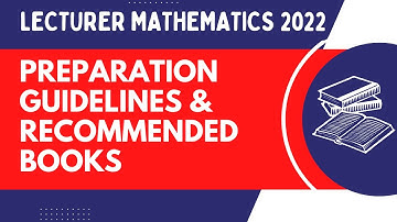 PPSC Lecturer Mathematics Preparation Guidelines & Recommended Books |Lecturer Math Test Preparation