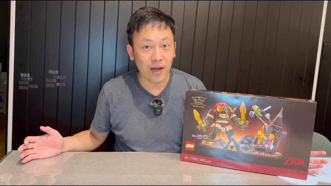 Building the 2026 LEGO The Legend of Zelda 77093 Ocarina of Time