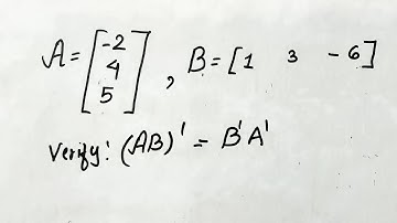 Transpose of matrix / matrices /  transpose #matrices #transpose #maths #numbersunlocked
