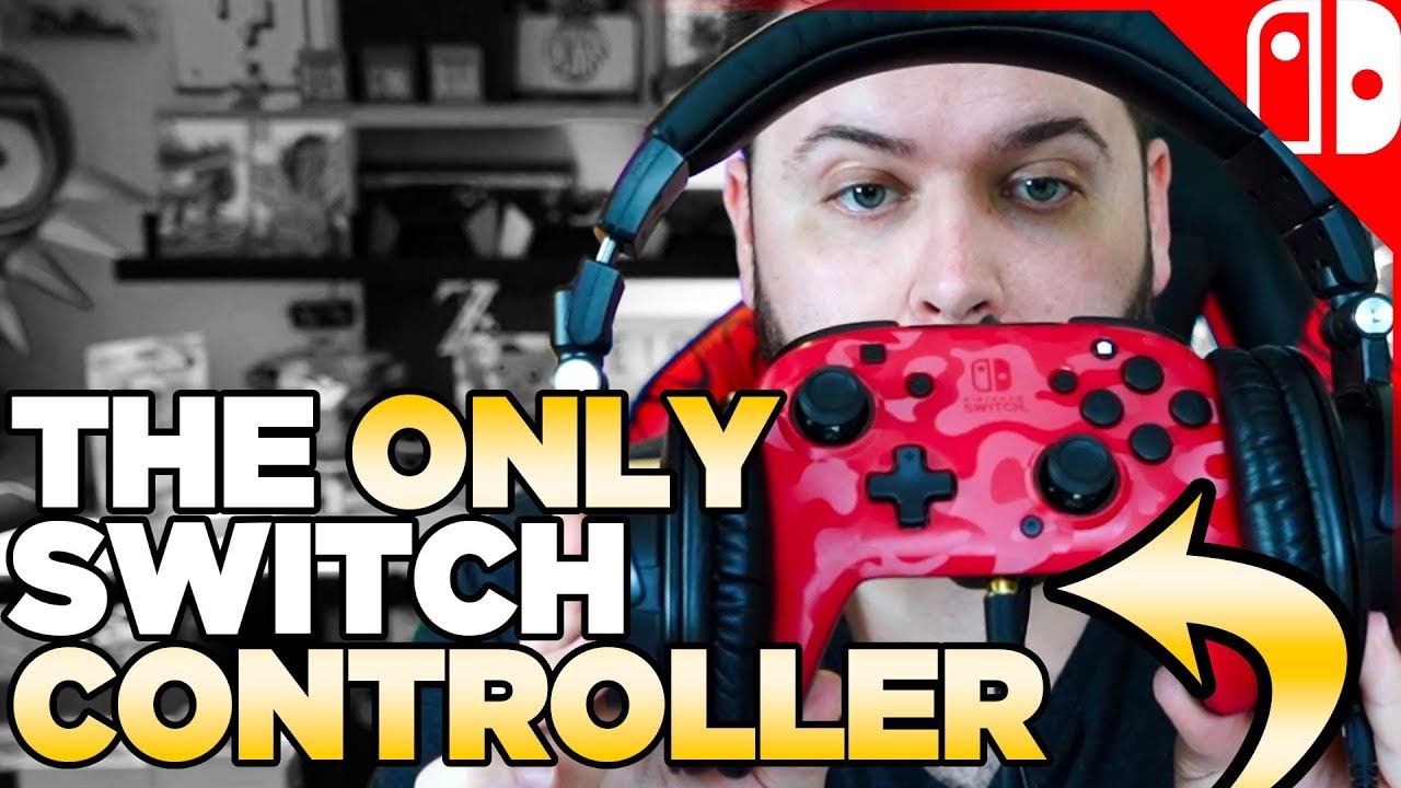 salami tæerne tragedie The ONLY Nintendo Switch Controller with a Headphone Jack! - YouTube