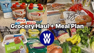 Weekly Grocery Haul | Safeway, Fred Meyer (Kroger) \& Walmart + Meal Plan | |WW Points