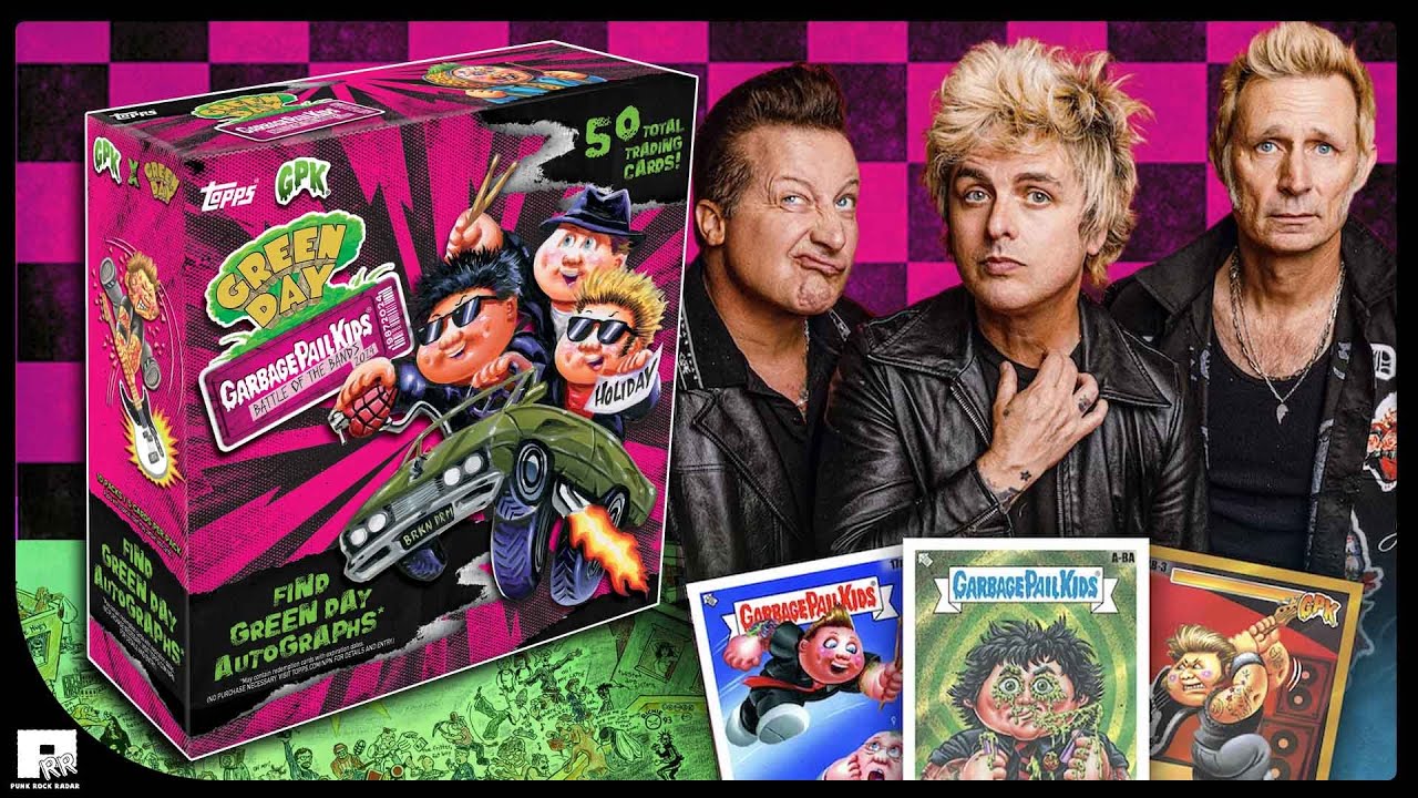 Topps Garbage Pail Kids x Green Day Booster Box Opening