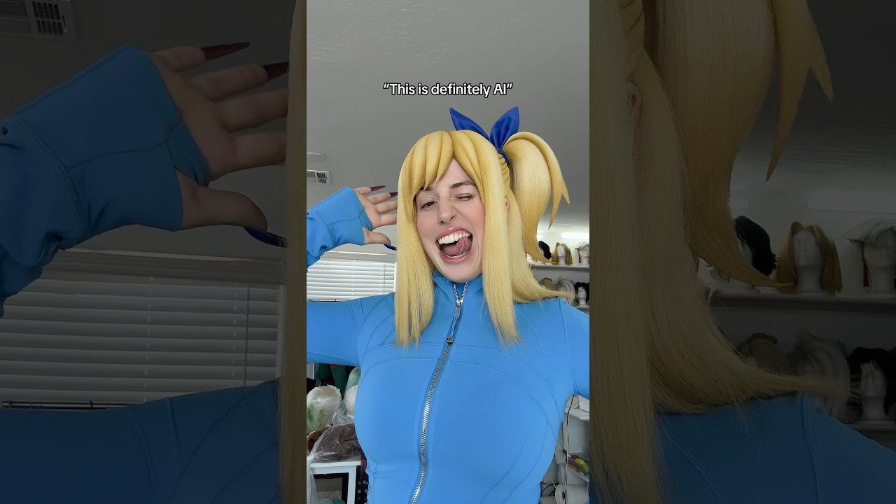 Wig or AI? #wigstyling #anime #cosplayer