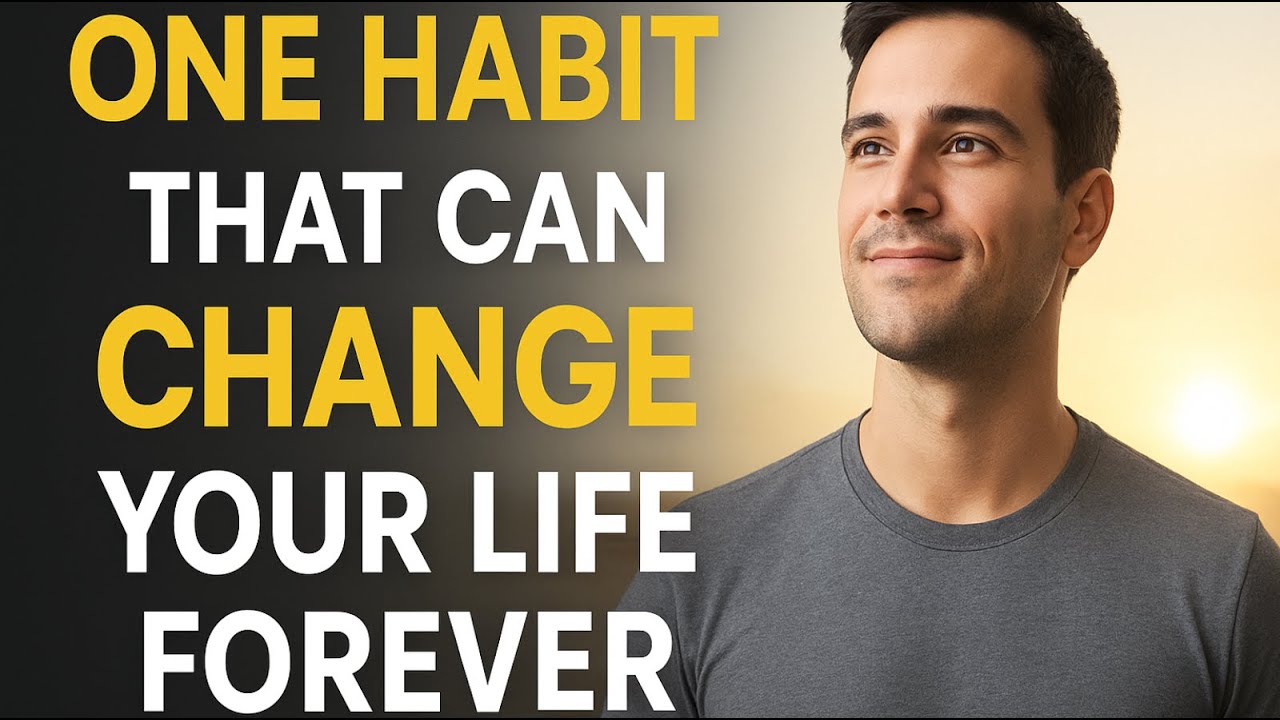 One Habit That Can Change Your Life Forever - YouTube
