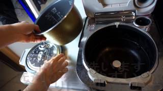 パナソニック SR-SPX103 炊き方とお手入れを動画で解説! Panasonic high-quality rice cooker report