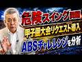 【警告】危険スイング問題について！ついに高校野球甲子園にリクエストが導入！ABSチャレンジのあれこれ！