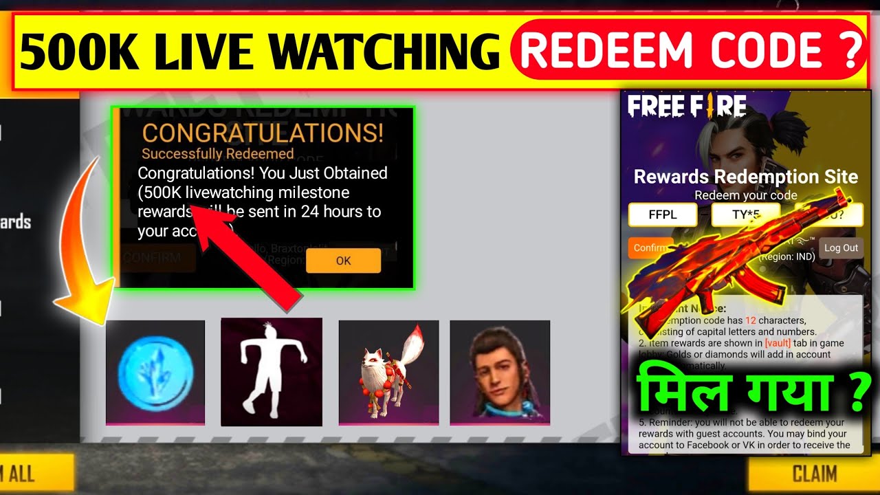 Free Fire Redeem Code Today | 30 January Redeem Code Free Fire | FF Redeem Code Today 30 January