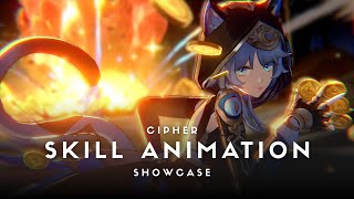 Cipher Ultimate Skill Animation Epic Showcasehonkai Star Rail