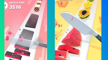 Perfect Slices All Levels Gameplay Android,iOS (Level 58-60)