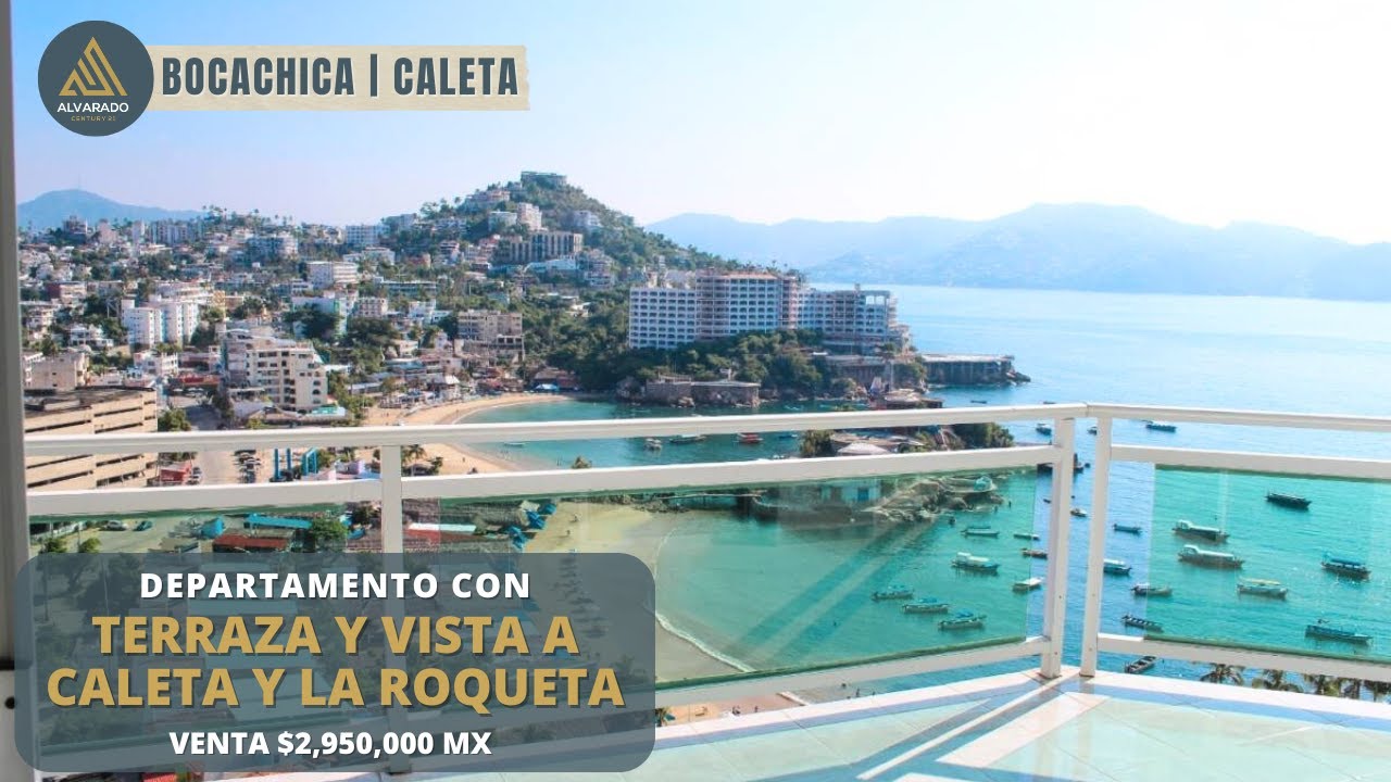 Condominio BOCACHICA $2,950,000Mx | Departamento con una excelente vista al mar