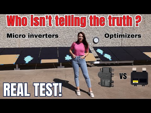 Enphase vs Tigo | Watch this REAL TEST | Which one is better? Microinverter vs Optimizer