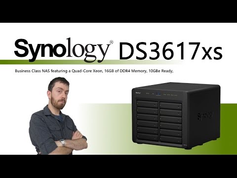 The Synology DS3617xs 12-Bay Desktop Enterprise Desktop NAS Walkthrough and Talkthrough