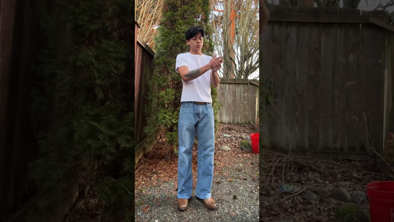 Стиль с прямыми штанинами 