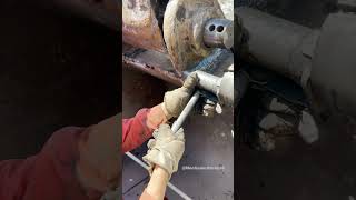 Excavator Bucket Ear Deformation Repair.