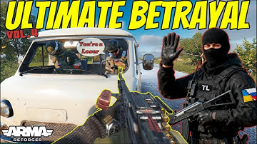 Arma Reforger: "Asking The Enemy For A Ride" ULTIMATE BETRAYAL