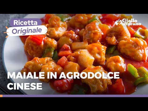 Video: Maiale In Salsa Agrodolce Con Ananas