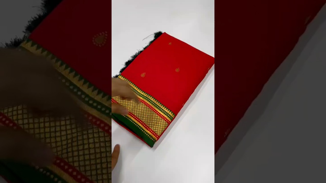 Top Trending Vitthala Pandurang Contrast Paithani Saree