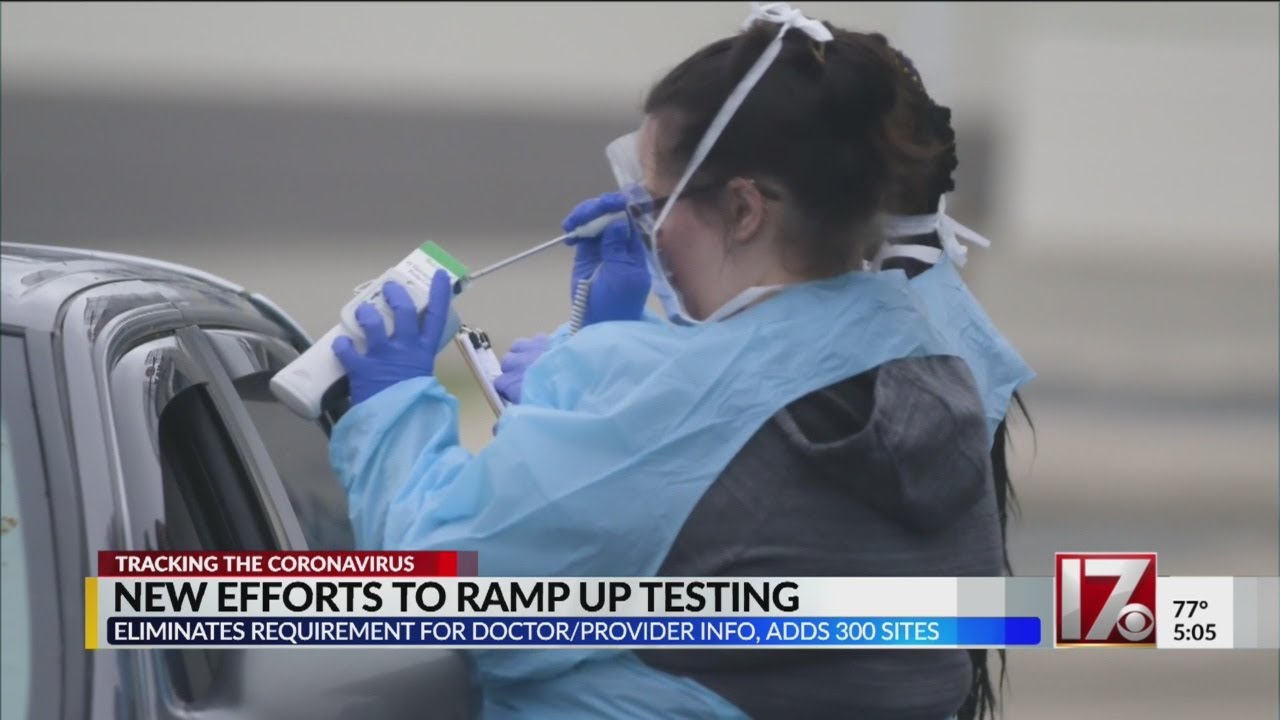 New efforts to ramp up COVID-19 testing - YouTube