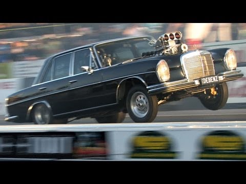 Wild Mercedes - Blown V8 powered