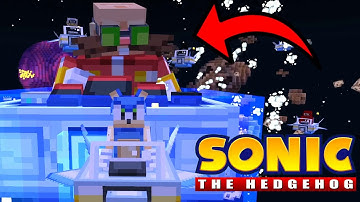 Minecraft The Hive Sonic Event - EGGMAN SPACE BATTLE?!