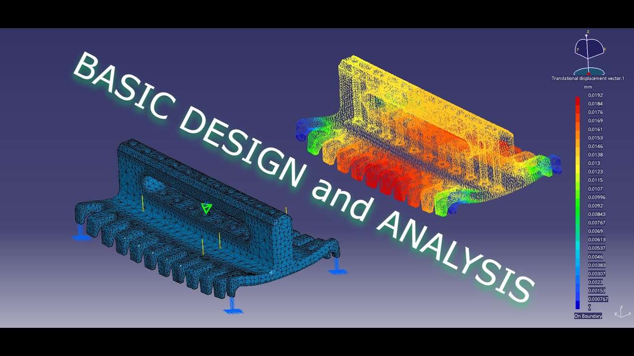 Basic Design and Analysis with CATIA V5 - YouTube