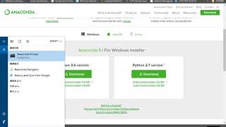 How to install Anaconda and Tensorflow