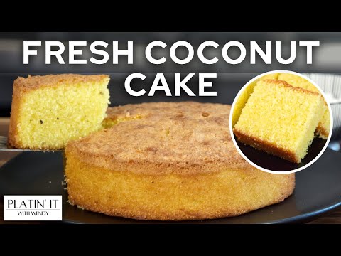 Fresh Coconut Cake | Baath Cake | Baked Favourites