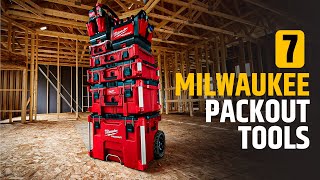 7 Milwaukee Packout Tools You Must Have
