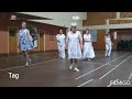 Line Dance Demo: Beautiful in White (Steve Rutter & Gary Samms)