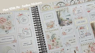Plan With Me | Sadies Stickers