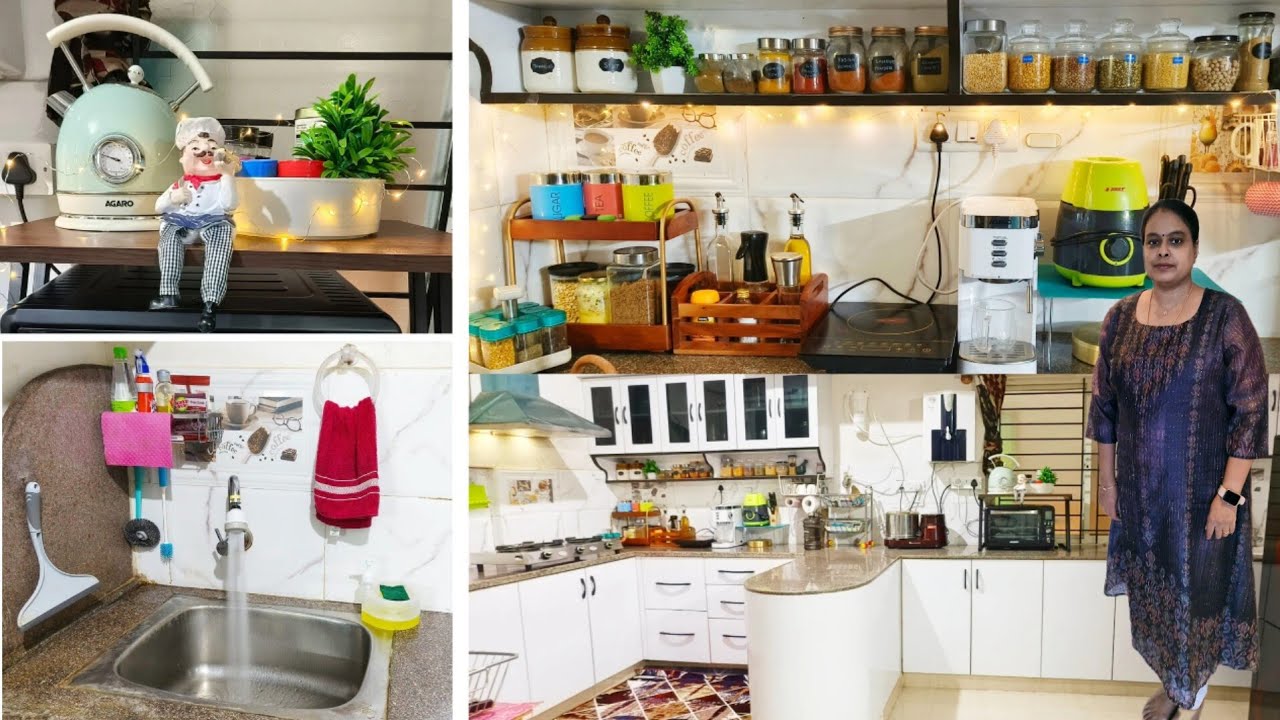 My New KITCHEN MAKE-OVER🎉|Plastic FREE Storage Containers|SMART Kitchen ...