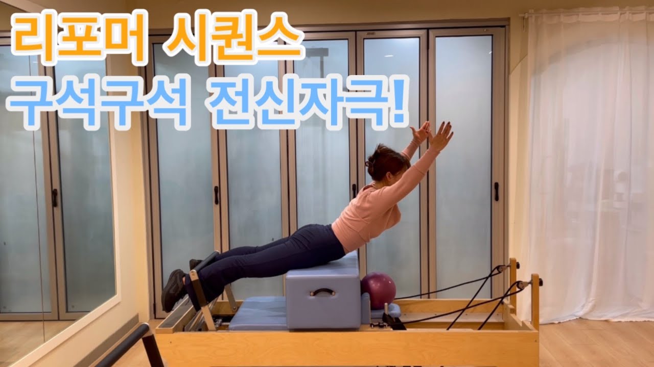 (리포머)시간 후딱가는 구석구석 자극하기 좋은 시퀀스🧡