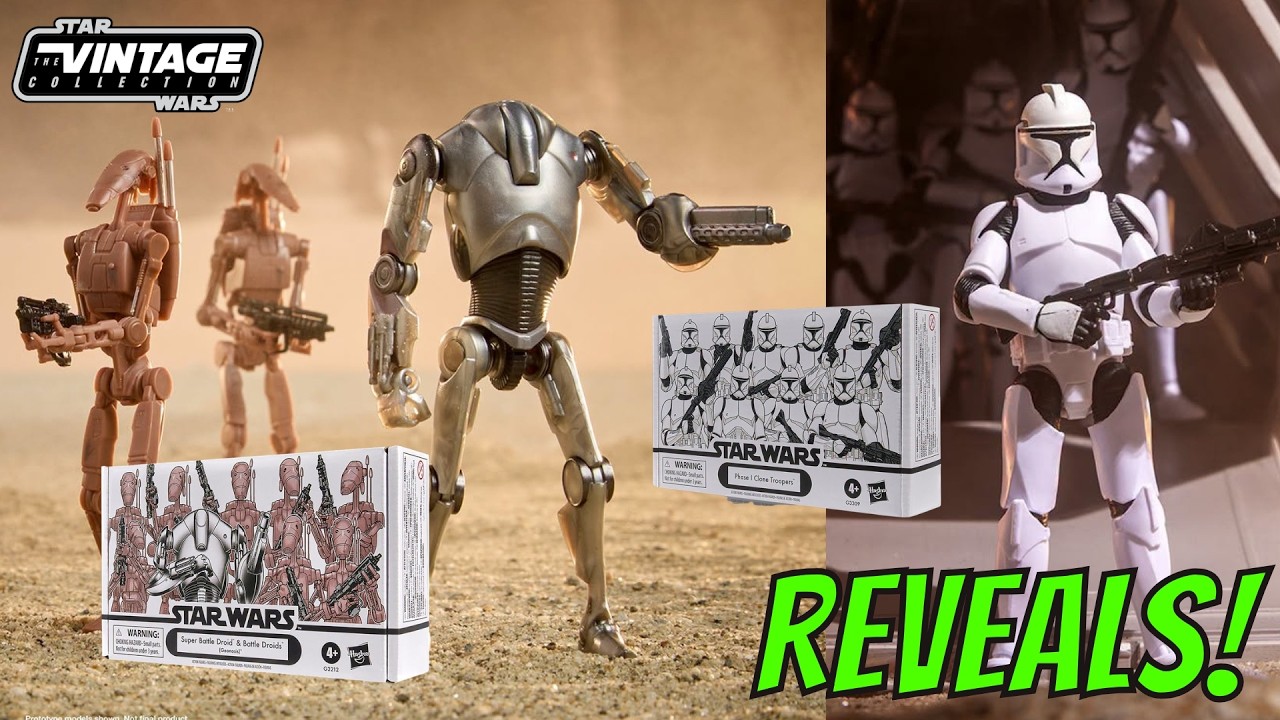 Hasbro Reveals 2 Vintage Collection Army Builder 4 Packs - Phase 1
