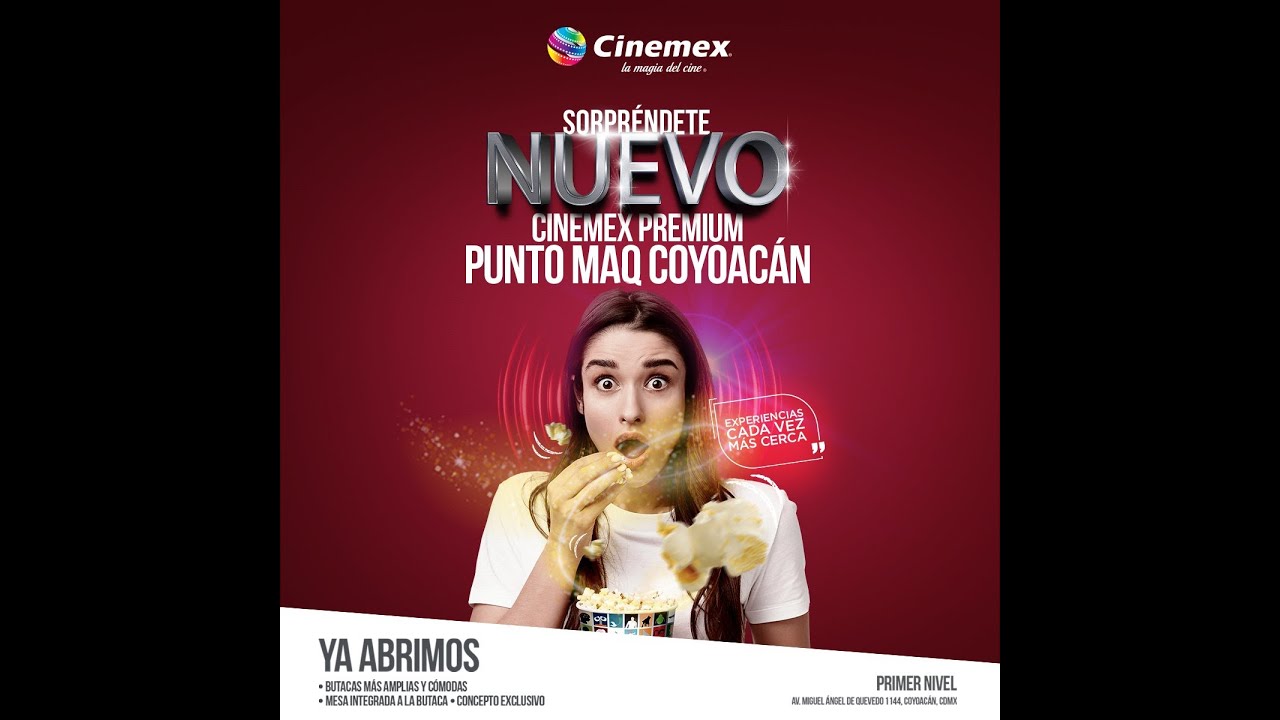 CINEMEX PREMIUM PUNTO MAQ  COYOACAN