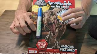 Magic Ink Jurassic World PART 1 ASMR 4k