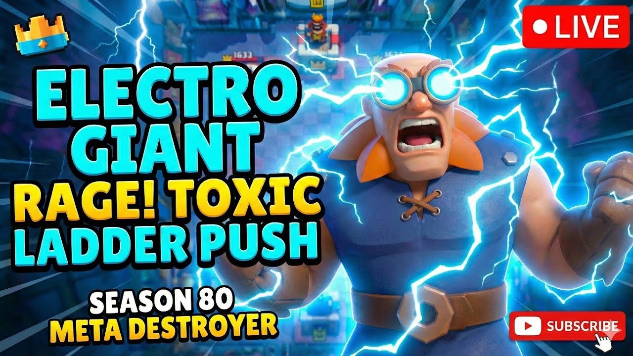 Road to Ultimate Champion 🏆 Mastering E-Giant in Season 80 (No Mic)