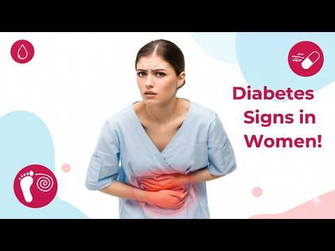 8 Common Diabetes SIGNS In Women!