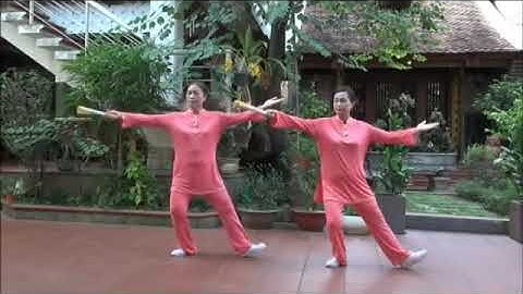 Đất Nước Lời Ru   Thái Cực Quạt 18 Chiêu Thức