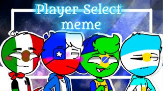 Player Select Meme Animatión Countryhumans Covid-19