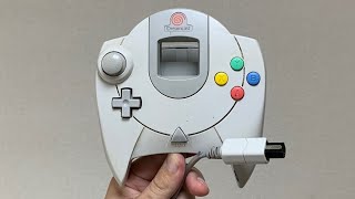 Sega Dreamcast Controller Teardown, Cable Replacement and Clean