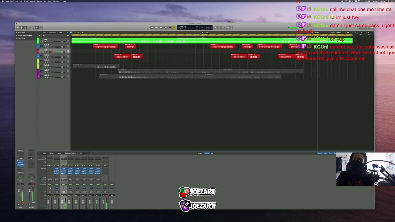 Making A Song On Live !