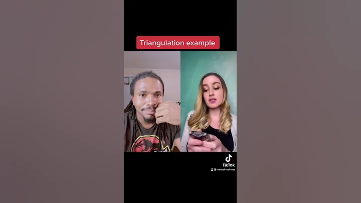 Triangulation is a tactic used by narcissists to turn people against one another
