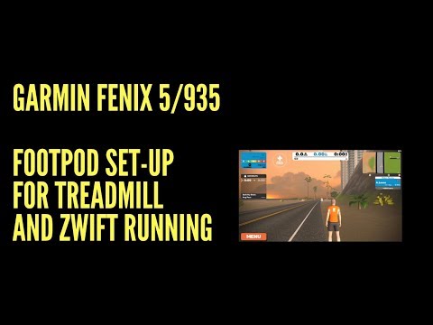 GARMIN FENIX 5/935 SET-UP FOR AND ZWIFT - YouTube