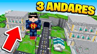 ⭐Minecraft : Nova base de 3 andares!! impossivel roubar!
