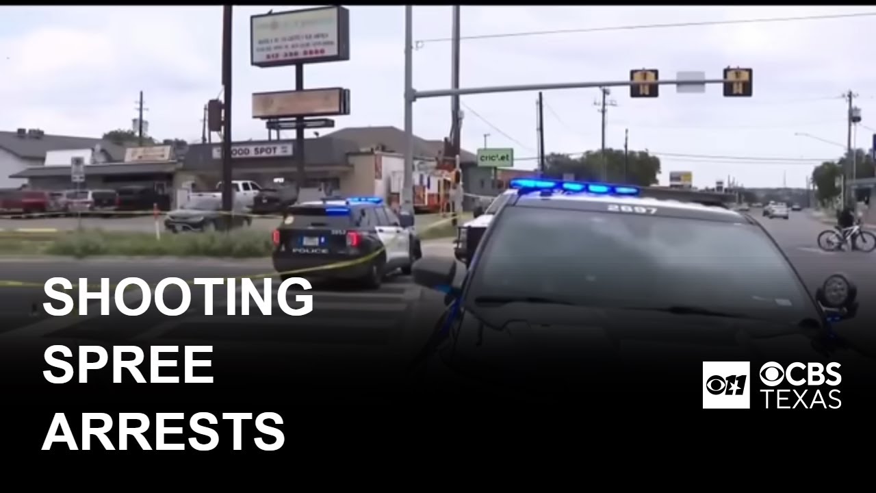 Teens arrested after Austin shooting spree - YouTube