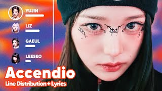 IVE - Accendio (Line Distribution + Lyrics Karaoke) PATREON REQUESTED Resimi