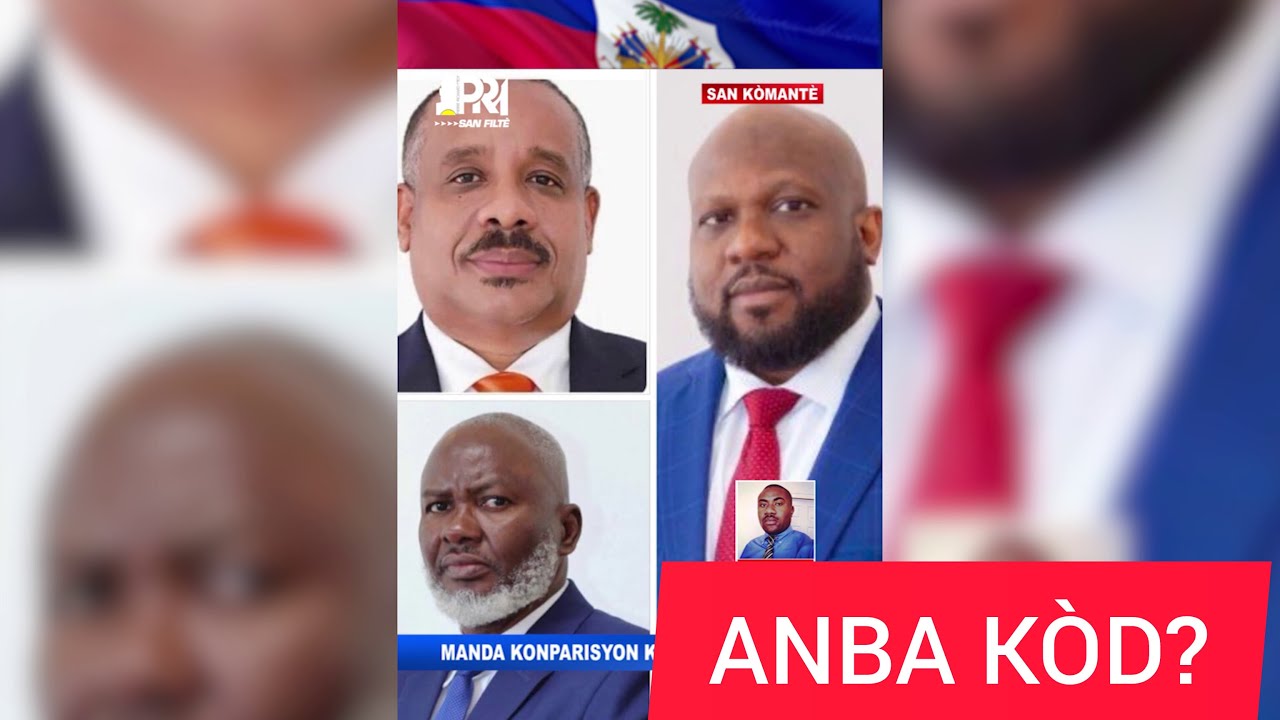 Lajistis fenk lage manda dèyè Louis Gerald Gilles, Smith Augustin ak Emmanuel Vertilaire