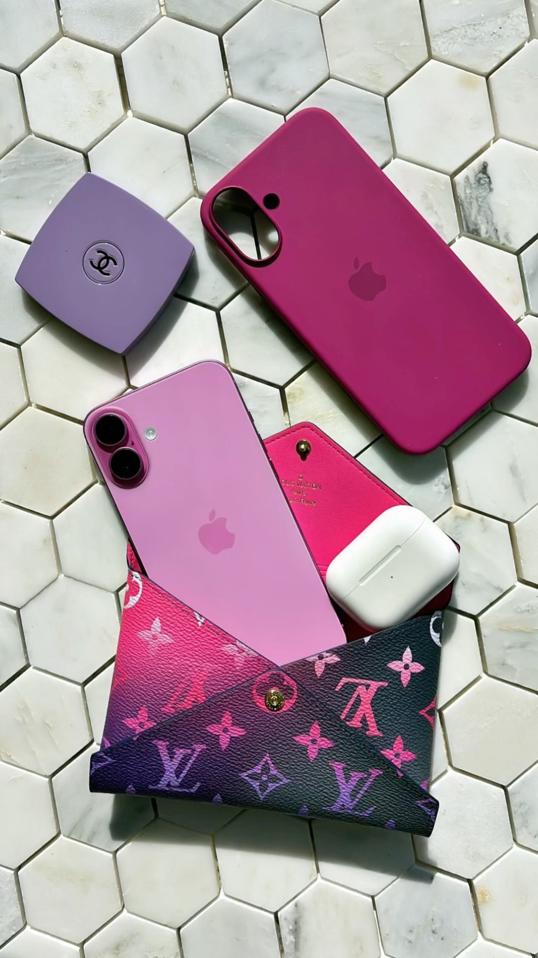 iPhone 16 Plus PINK Unboxing + Color Comparison #iPhone16Plus