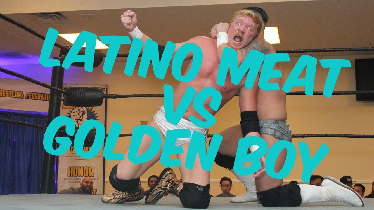 EWF - Pro Wrestling Match - Che Cabrera vs Golden Boy